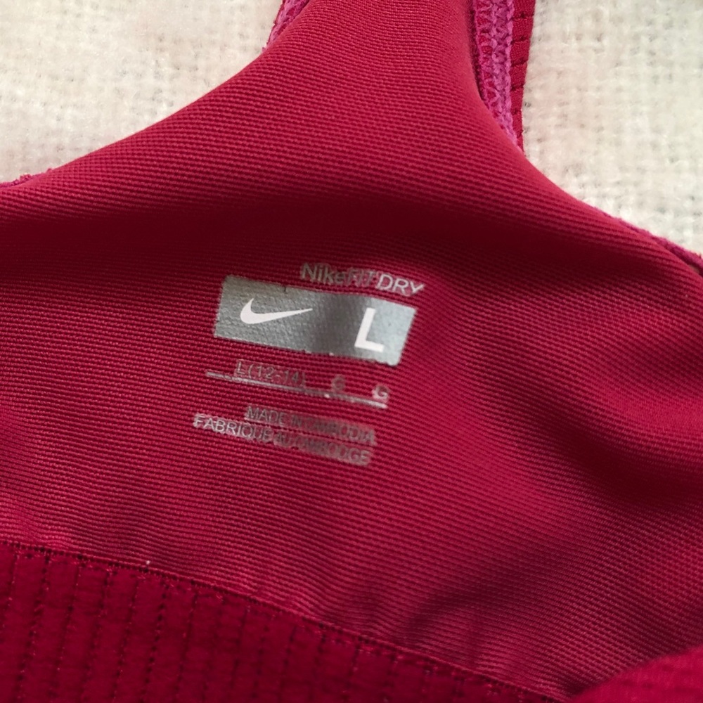 Nike Striped Racerback Active Tank - Picture 4 of 5